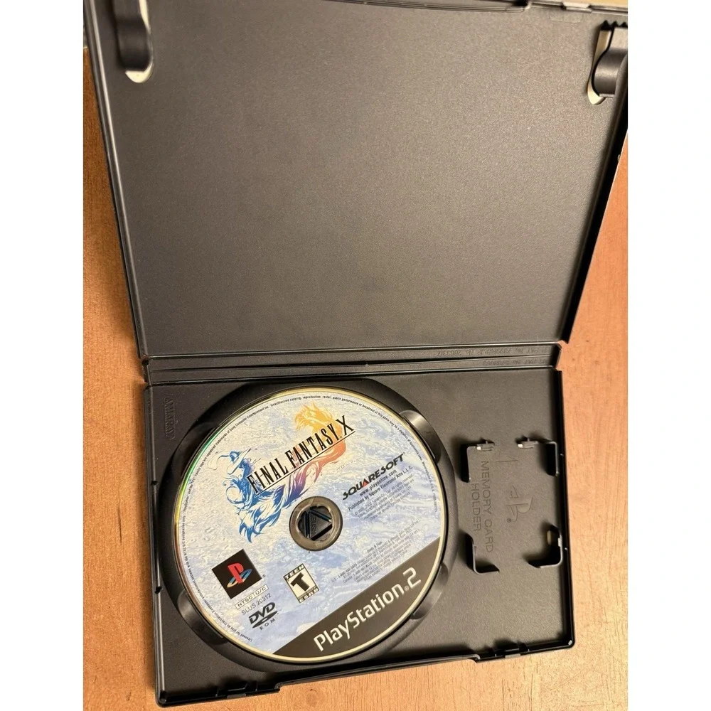 Final Fantasy X‎ PlayStation 2, 2001 Game. No Manual